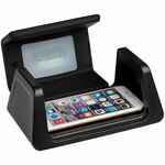 Настольный стерилизатор с беспроводной зарядкой и часами UV DEPOT, черный