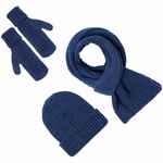 Шарф NORDKYN, синий меланж