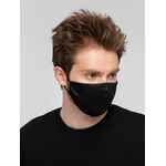 Маска для лица, черная