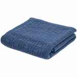 Плед SNIPPET, синий меланж (джинс)