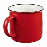 Кружка DACHA, большая, красная