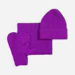 Шарф YONG, фиолетовый