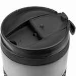 Термостакан HARD WORK, вакуумный, темно-серый (графит)