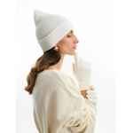 Шапка BERNARD, молочно-белая (ванильная)