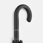 Зонт-трость с цветными спицами COLOR STYLE, серый