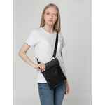 Сумка через плечо RINGLINK, черная