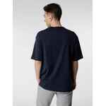 Футболка оверсайз мужская BOXY MEN, темно-синяя, размер S