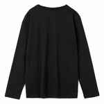 Футболка с длинным рукавом LEHTA, черная, размер S