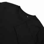 Футболка с длинным рукавом LEHTA, черная, размер S