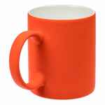 Кружка PROMO SOFT с покрытием софт-тач, оранжевая