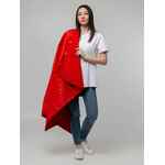 Плед-пончо для пикника SNAPCOAT, красный