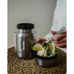 Термос для еды JERRYCAN 700, вакуумный, стальной матовый