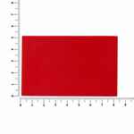 Лейбл из ПВХ DZETA, ХL, красный