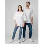 Футболка унисекс оверсайз CROSSTOWN, белая, размер S