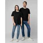 Футболка унисекс TERVU, черная, размер S