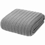 Плед TERMOMENT, светло-серый