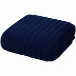 Плед TERMOMENT, темно-синий