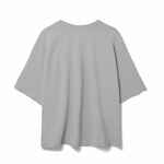 Футболка унисекс оверсайз STREET VIBES, серая, размер XS/S