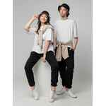 Футболка унисекс оверсайз STREET VIBES, молочно-белая, размер XS/S