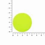 Наклейка тканевая LUNGA ROUND, M, желтый неон