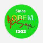 Наклейка тканевая LUNGA ROUND, M, зеленый неон