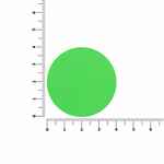 Наклейка тканевая LUNGA ROUND, M, зеленый неон