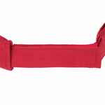 Козырек ACTIVE, красный с белым кантом