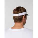 Козырек ACTIVE, белый с темно-синим кантом