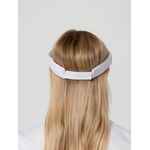 Козырек ACTIVE, белый с темно-синим кантом