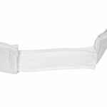 Козырек ACTIVE, белый с темно-синим кантом