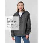 Ветровка KIVACH, темно-серая (графит), размер XS