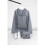 Свитшот унисекс S1, серый, размер XS/S