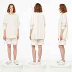 Свитшот унисекс S2, молочно-белый, размер XS/S