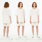 Футболка унисекс T2, молочно-белая, размер XS/S