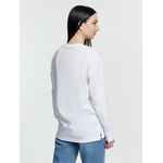 Футболка унисекс с длинным рукавом PIONEER LSL, белая, размер XXL