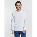 Футболка унисекс с длинным рукавом PIONEER LSL, белая, размер XS