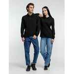 Рубашка поло с длинным рукавом PRIME LSL, черная, размер S