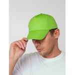 Бейсболка CONVENTION, зеленое яблоко