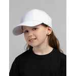 Бейсболка детская CAPTURE KIDS, белая