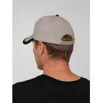 Бейсболка HONOR, серая с черным кантом