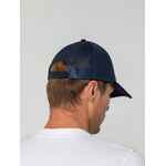 Бейсболка SUNBREAKER, темно-синяя с белым