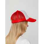 Бейсболка SUNBREAKER, красная с белым