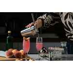 Набор для приготовления коктейлей TROUBLESHOOTER, серебристый