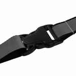 Лента светоотражающая INTERLEVEL, черная с серым