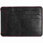 Чехол для карточек ARRIVAL, черный с красным