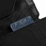 Портмоне ARRIVAL, черное с синим