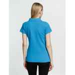 Рубашка поло женская VIRMA PREMIUM LADY, бирюзовая, размер S
