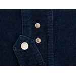 Куртка джинсовая O2, темно-синяя, размер M/L