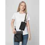 Сумка через плечо RINGLINK с отстегивающимся органайзером, черная