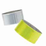 Светоотражающий браслет LUMI, VER.2, желтый неон